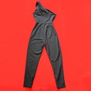 Guess by Marciano Pants - GUESS Black One Shoulder Jumpsuit XS Guess by Marciano Pants - GUESS Black One Shoulder Jumpsuit XS